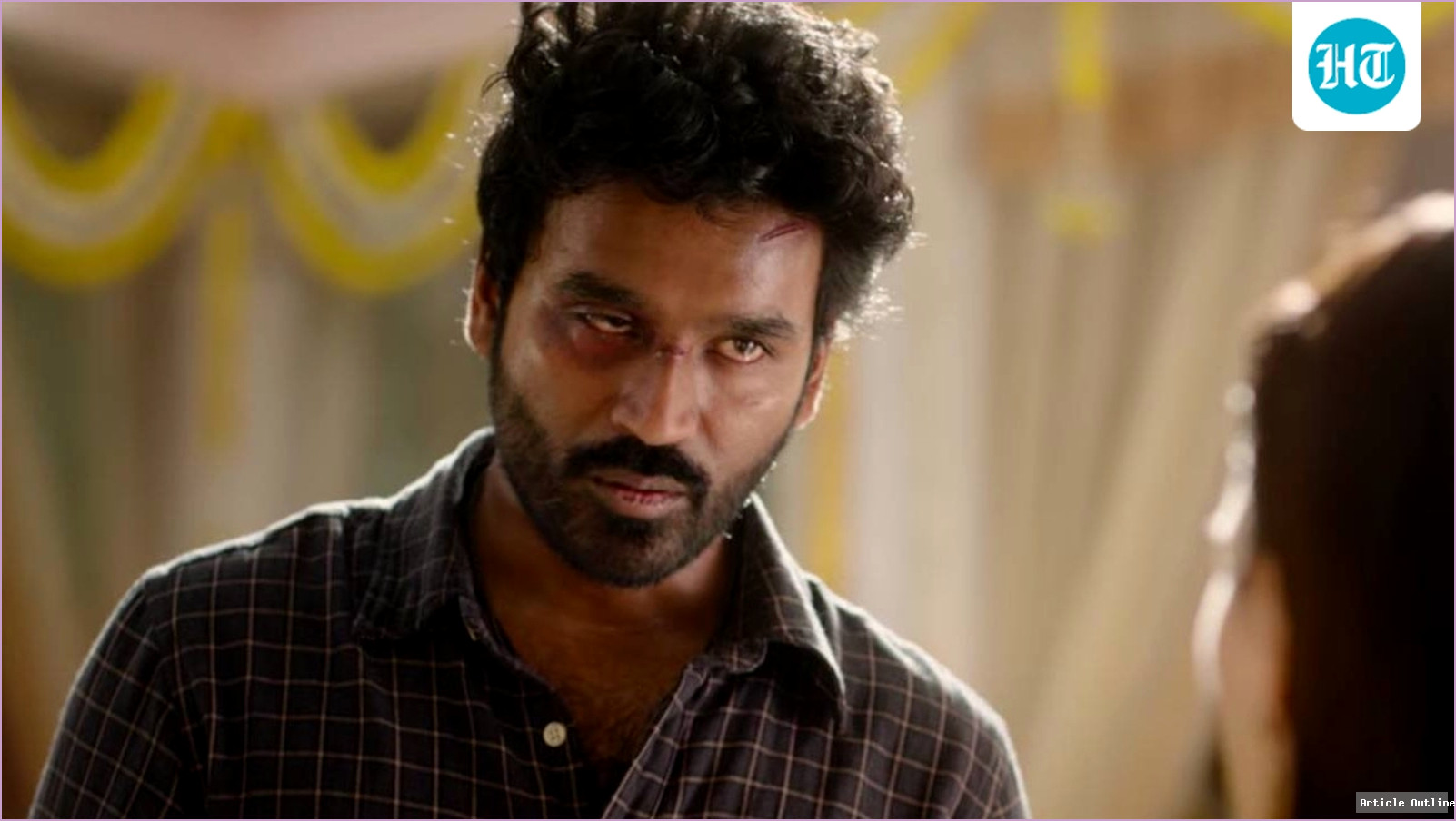 Tere Ishk Mein Dhanush Kriti Sanon Movie Poster