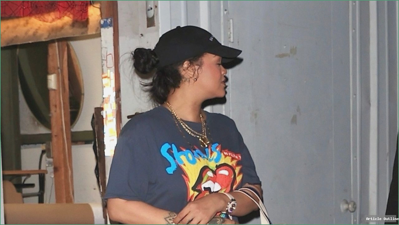 Rihanna with L.L. Bean Boat and Tote Bag