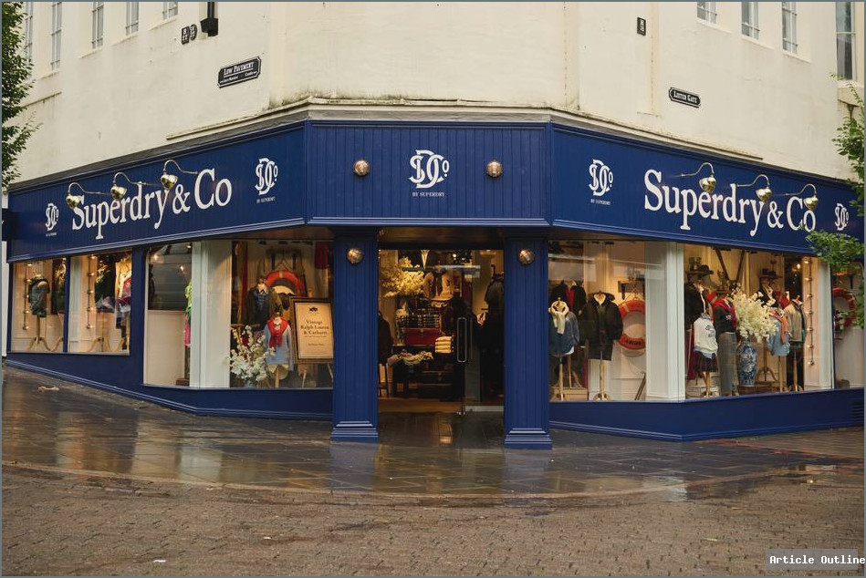 Superdry new store expansion in UK and Europe
