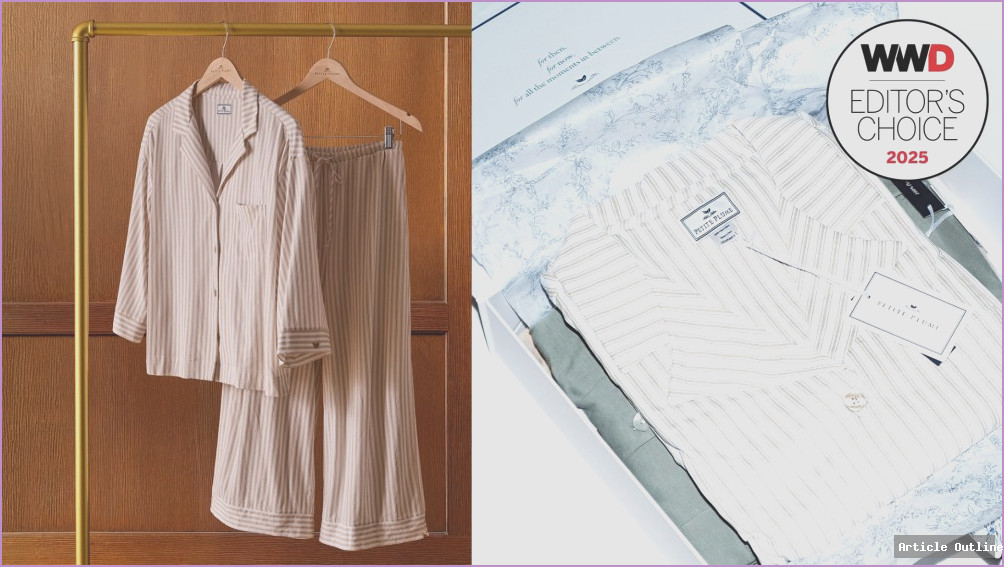 Petite Plume The Olivia Pajama Set in trending colorways