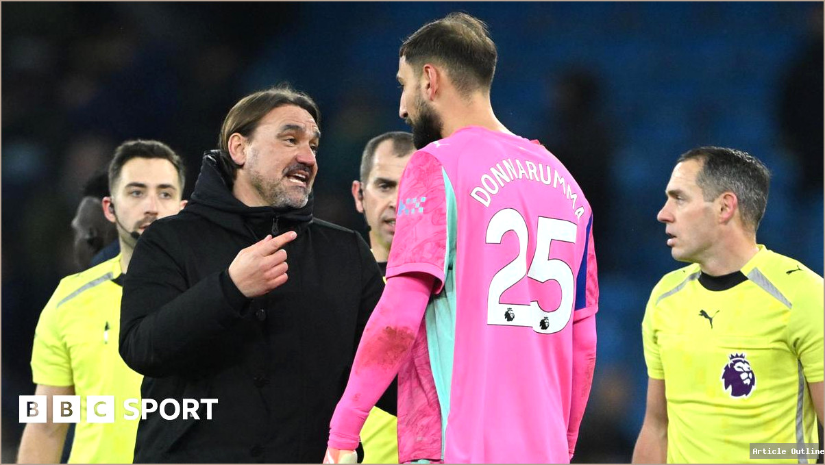 Manchester City vs Leeds United controversy