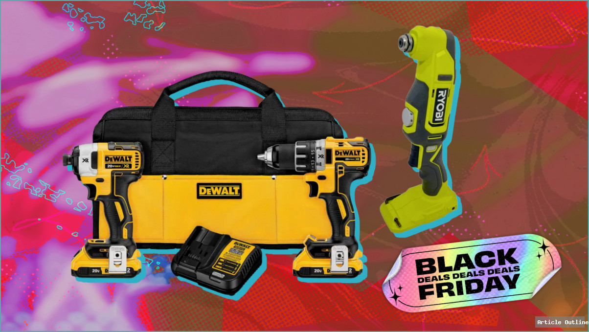 Home Depot Black Friday Cordless Tool BOGO 2025