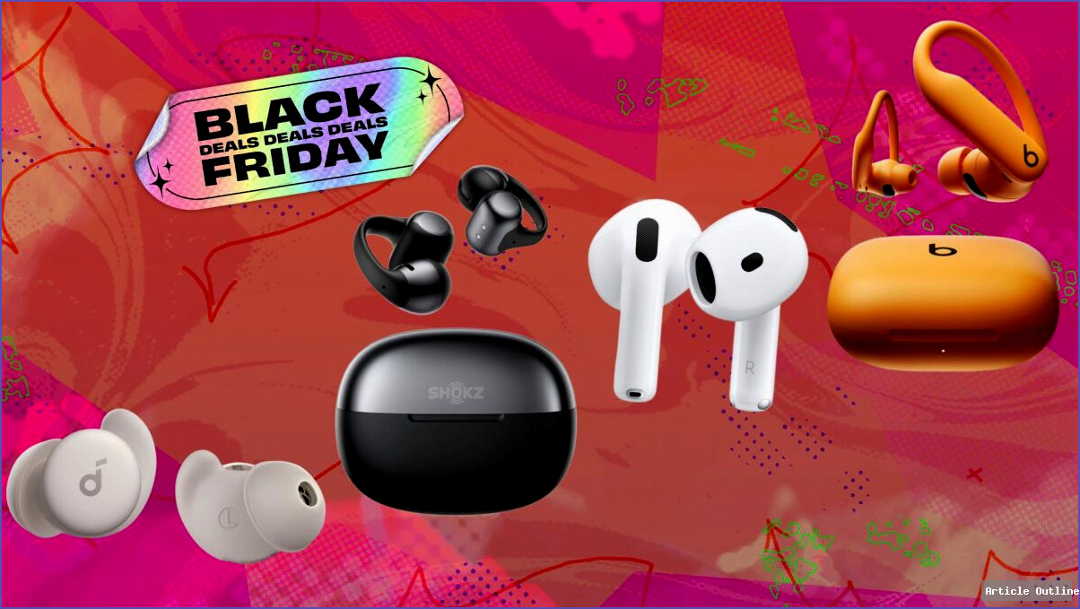 Cyber Monday Earbuds Deals 2025