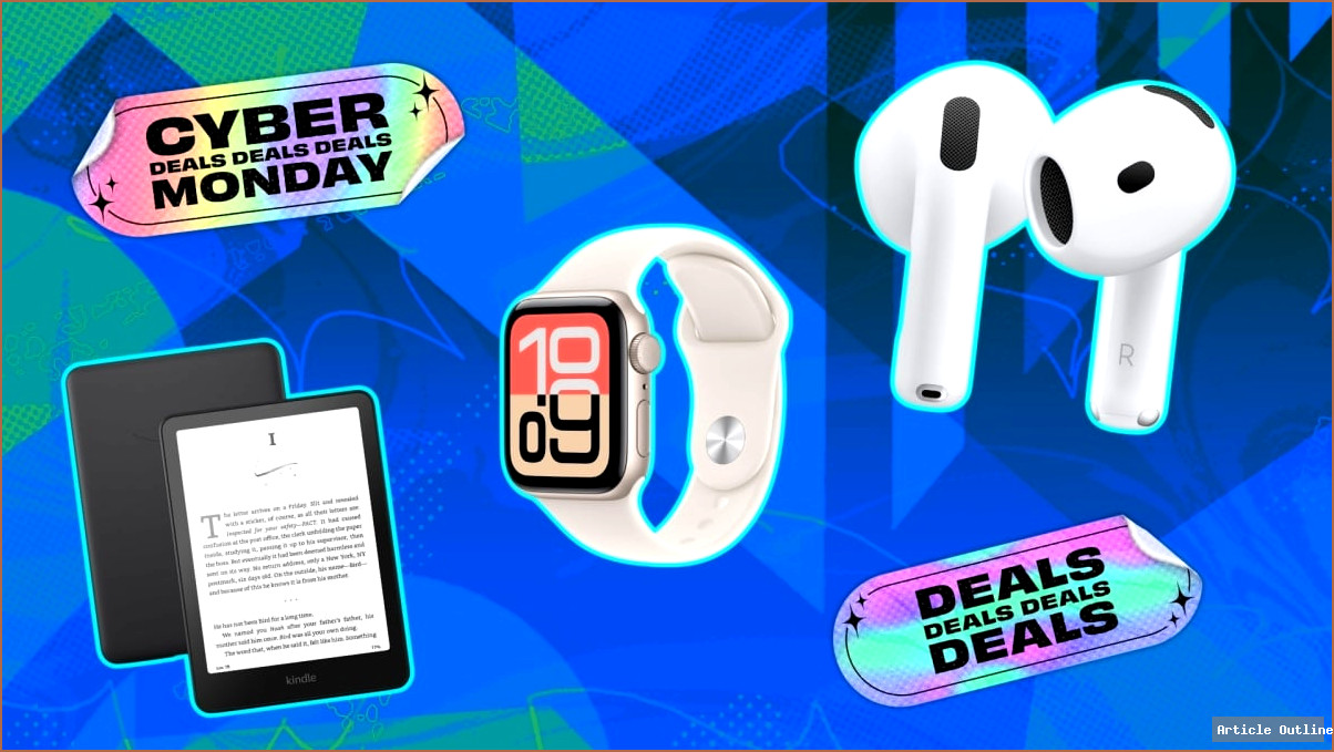 Amazon Cyber Monday 2025 deals banner