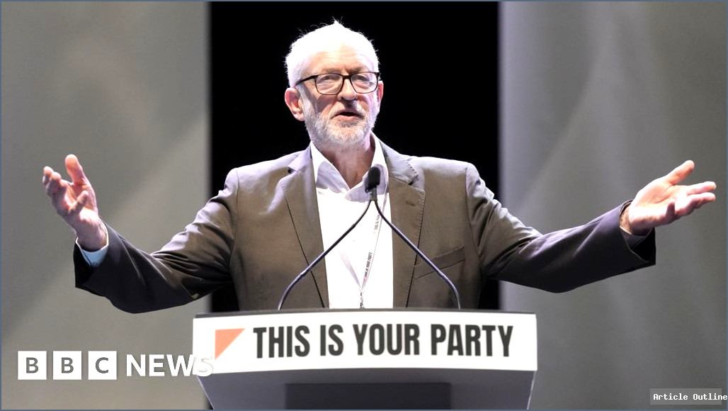 Jeremy Corbyn at Your Party conference