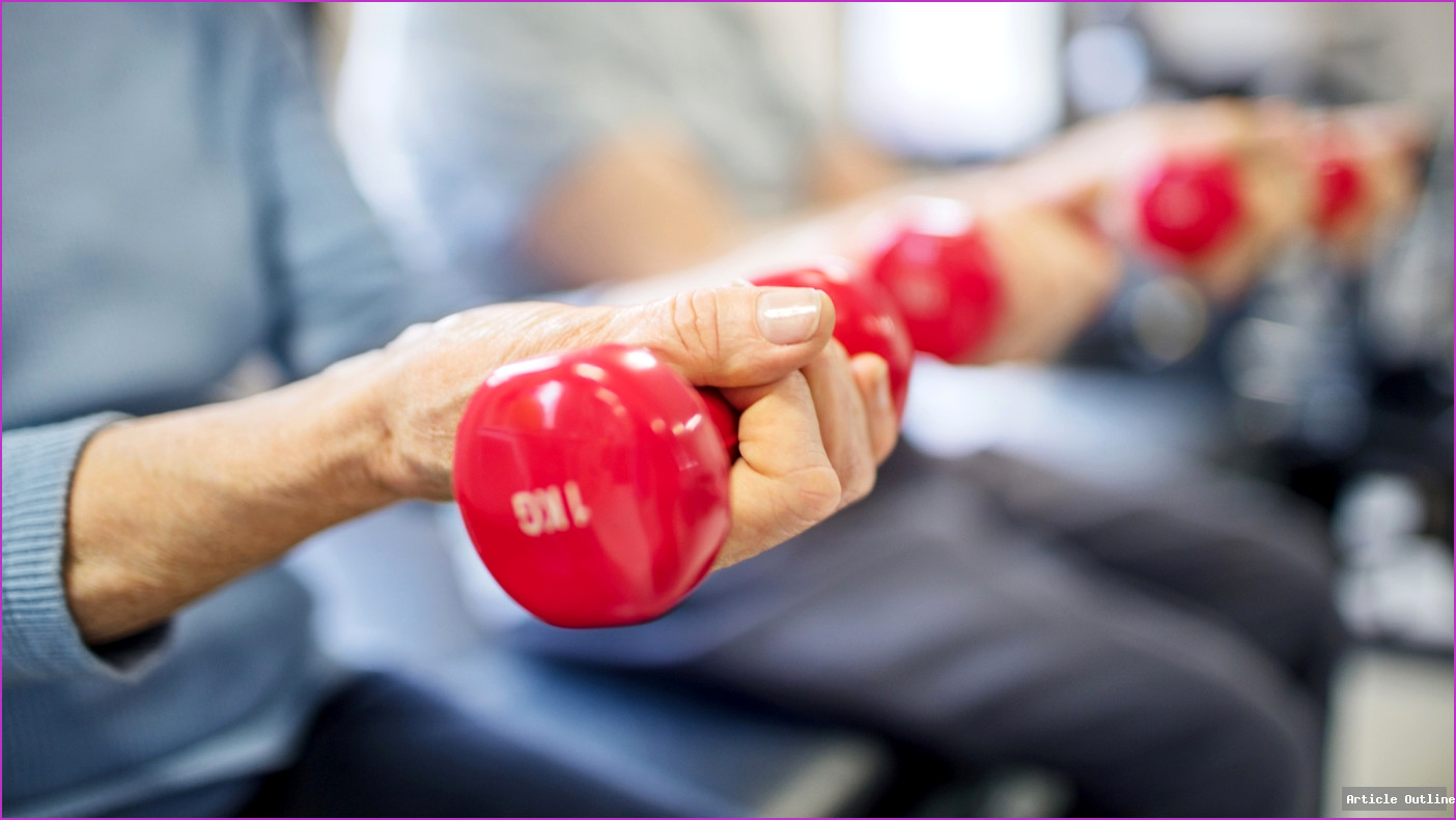 Healthy centenarian thriving with exercise and technology