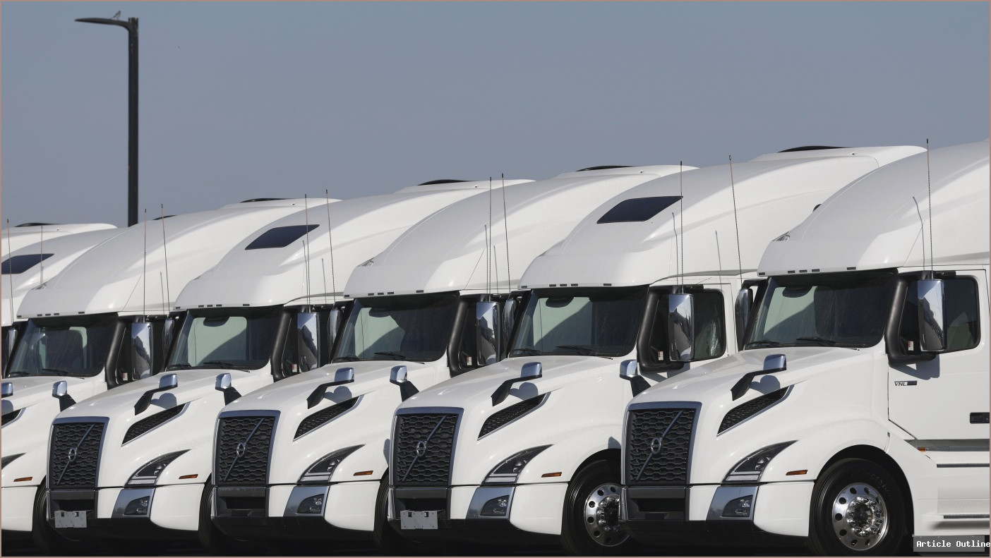 Truck driving school crackdown illustration