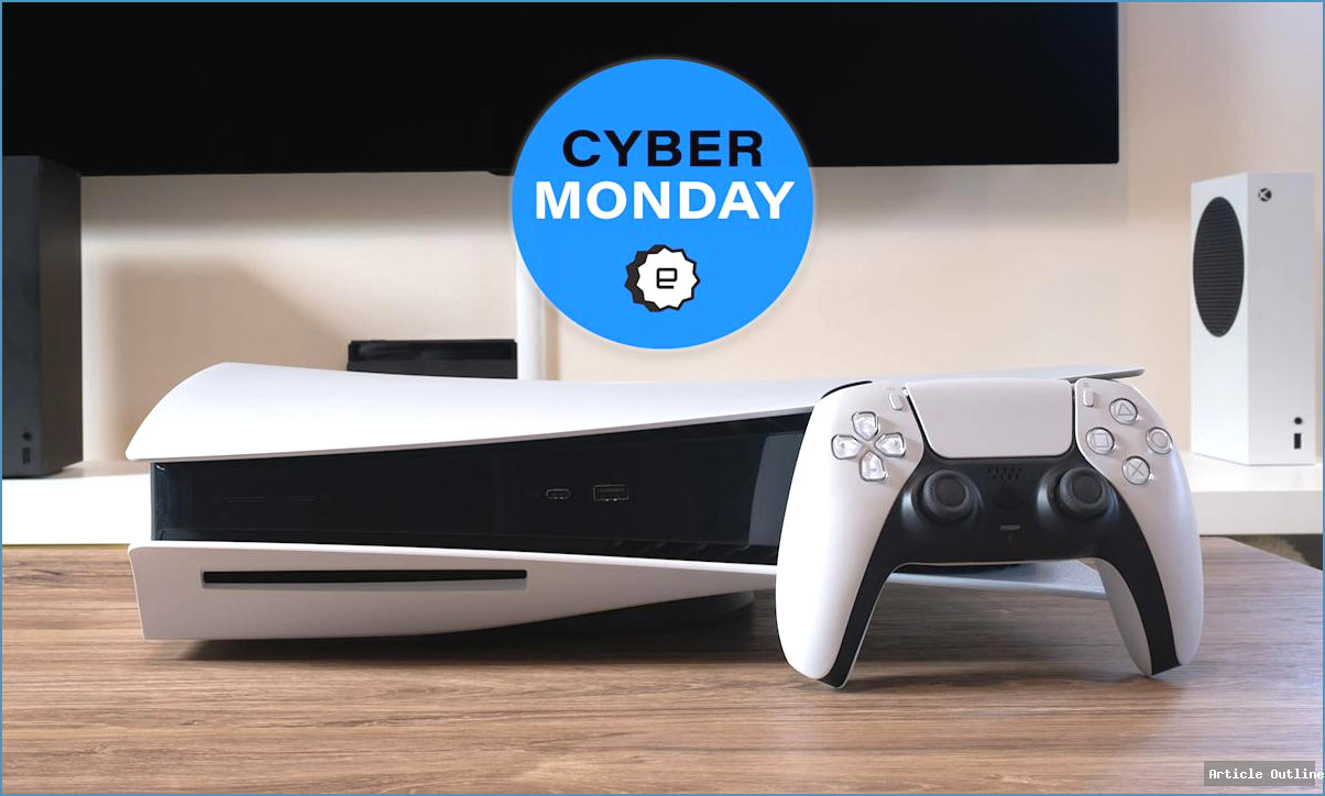 Cyber Monday PS5 Deals - Console and Controller