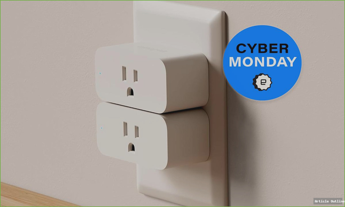 Amazon Smart Plug Cyber Monday Deal