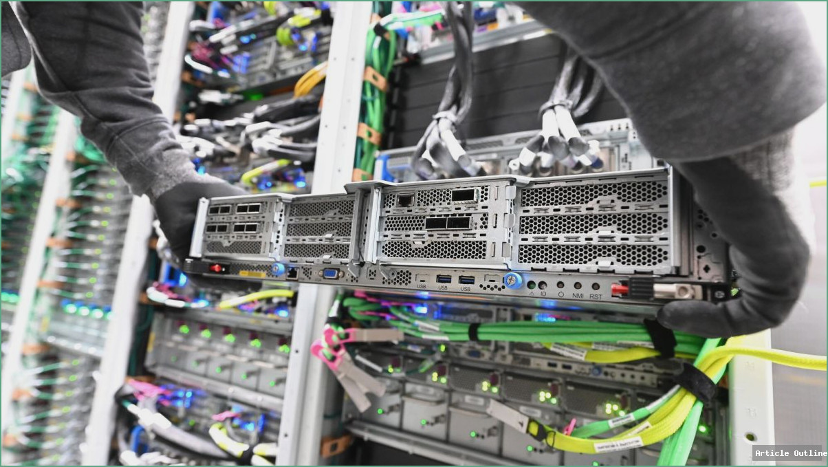 Amazon Nvidia AI Factory in data center