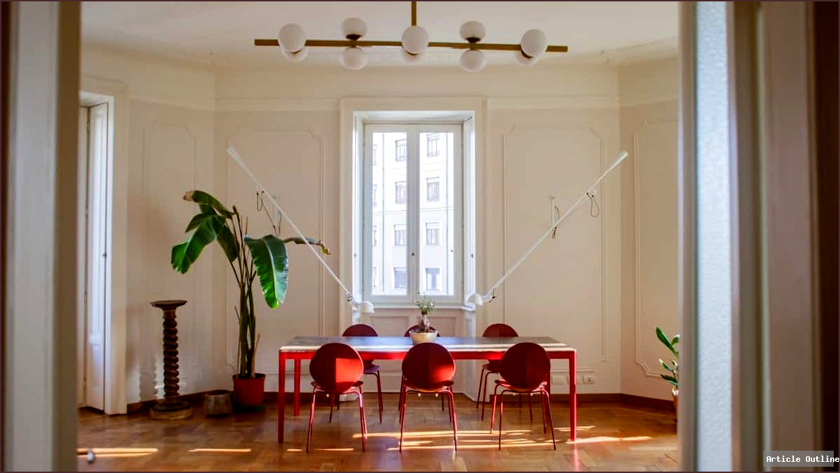 Stunning Milan Airbnb interior - design inspiration