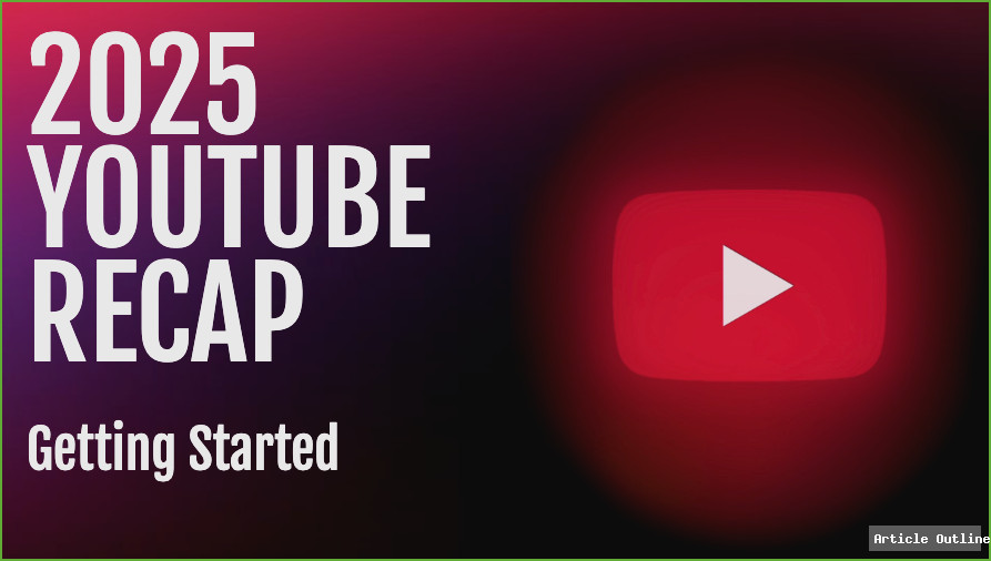 YouTube Yearly Recap screenshot