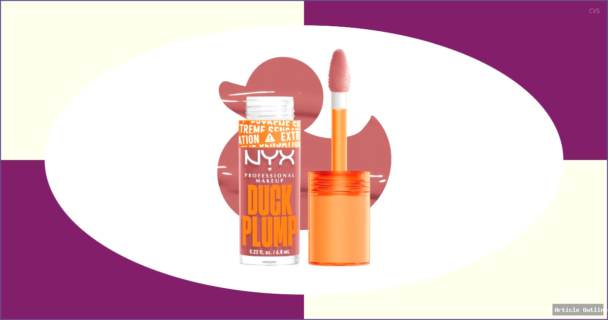 CVS beauty essentials on a shelf