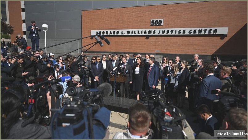 Fox News Dominion settlement courtroom scene