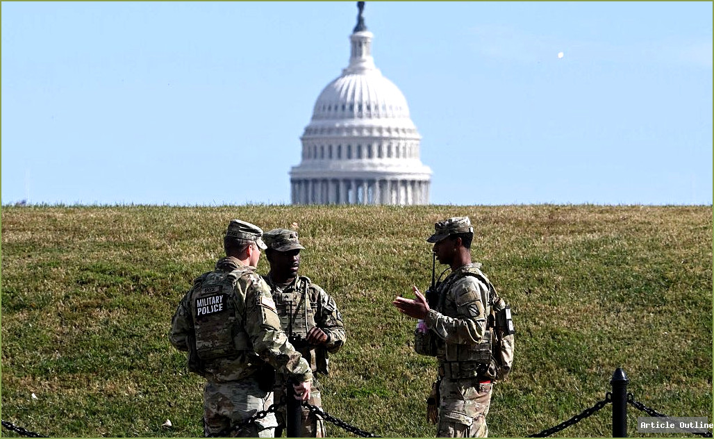 National Guard troops deployed in Washington DC