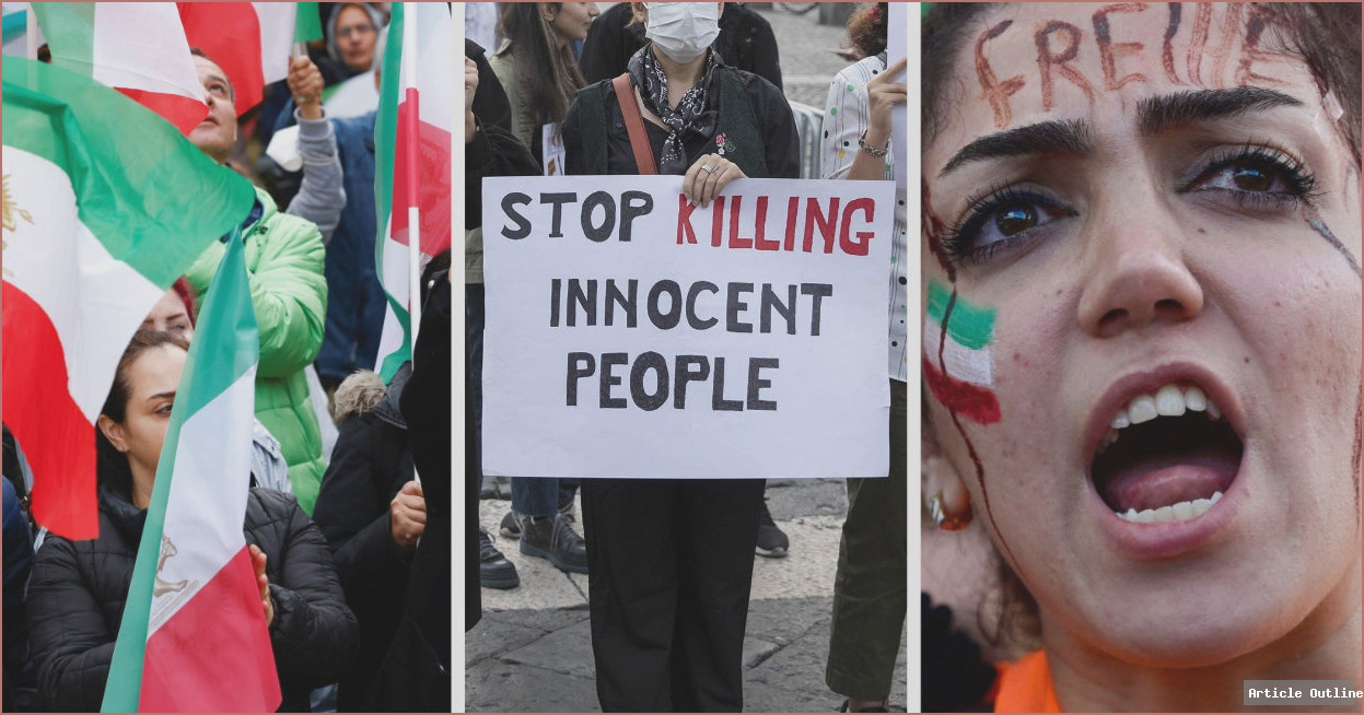 Global protests in solidarity with Iran's women after Mahsa Amini's death