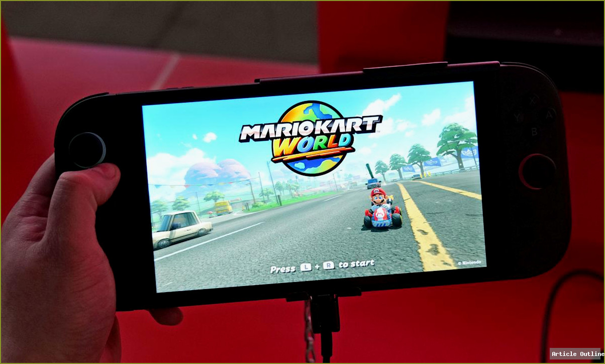 Nintendo Switch 2 Mario Kart World bundle on sale