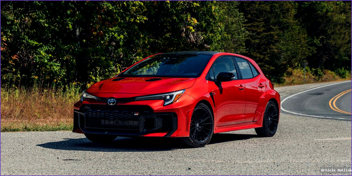 2025 Toyota GR Corolla Automatic exterior