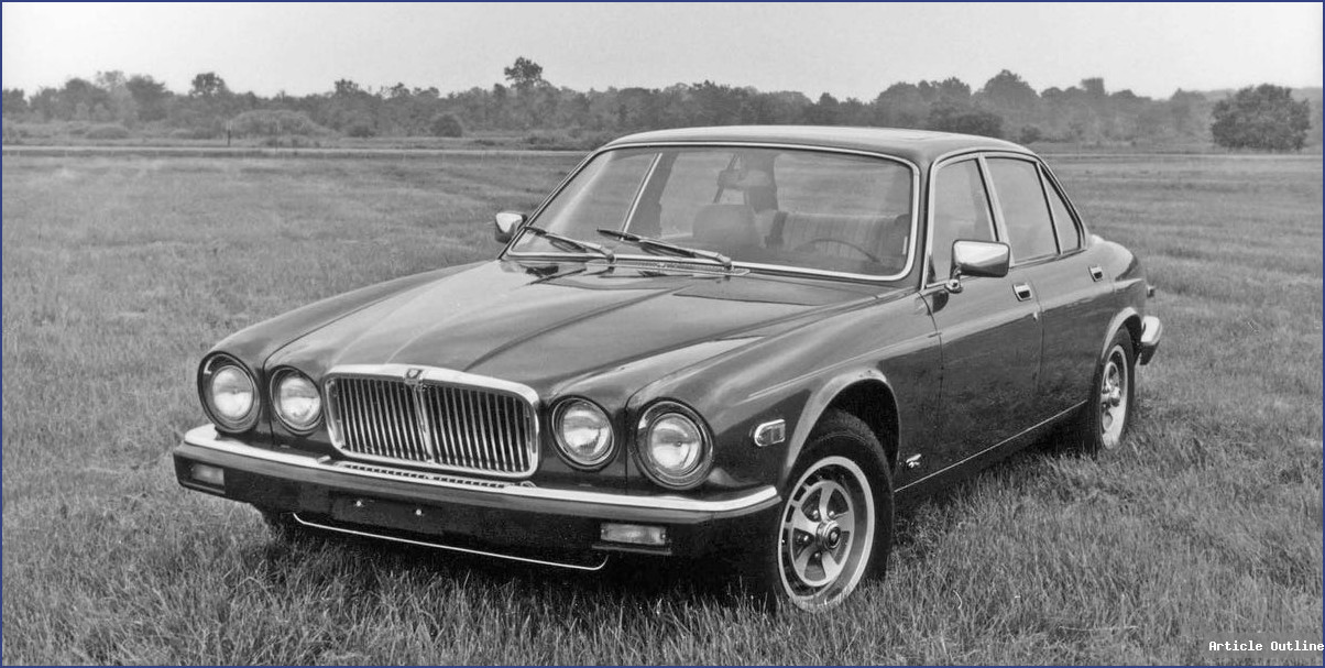 1981 Jaguar XJ6 front view