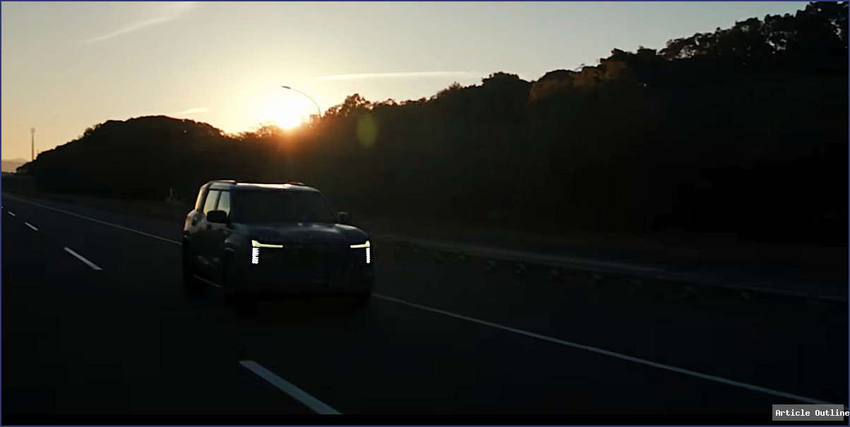 2028 Mitsubishi Montero teaser image