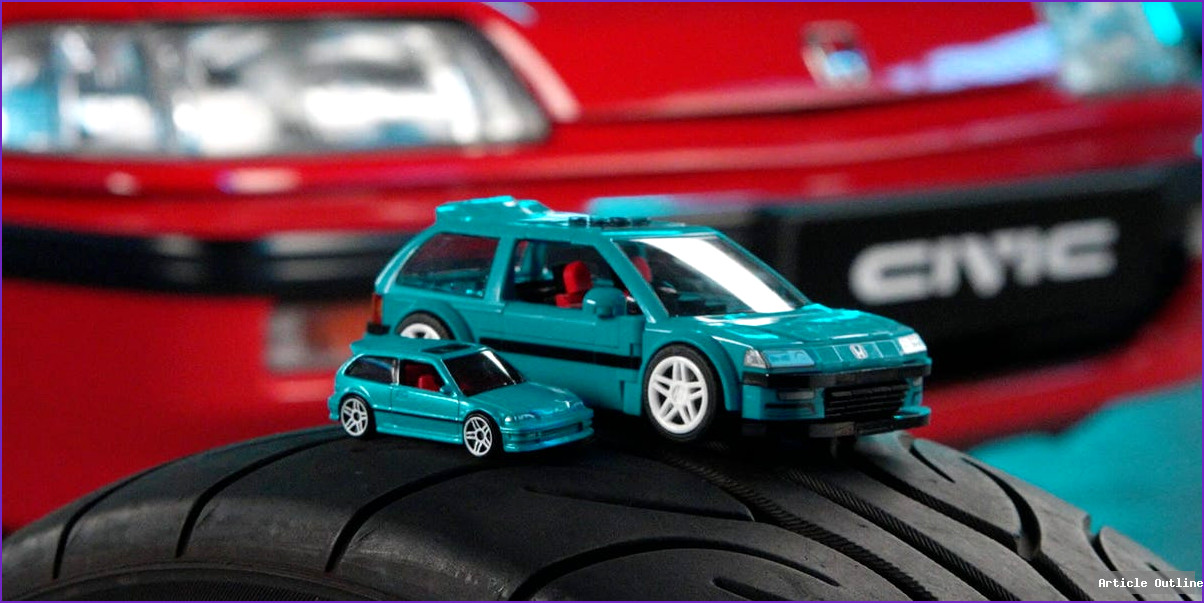 Hot Wheels Brick Shop 1990 Honda Civic EF kit lead image