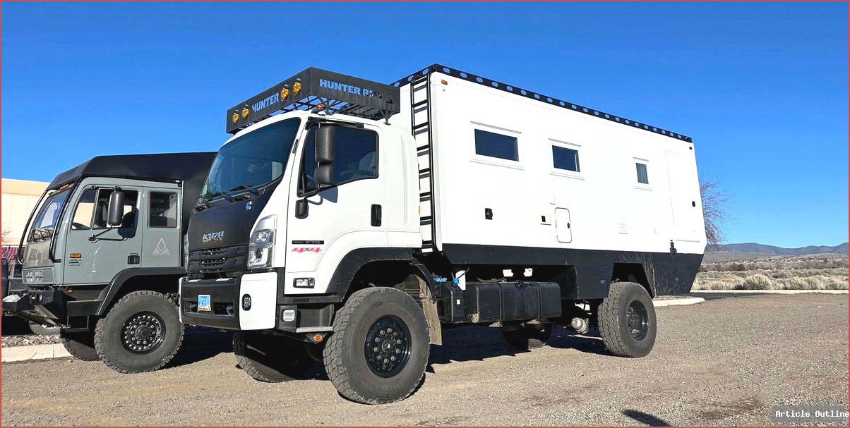 2026 Hunter RMV Isuzu Predator XLE exterior front view