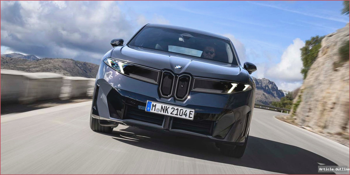 New BMW logo on 2027 iX3 SUV