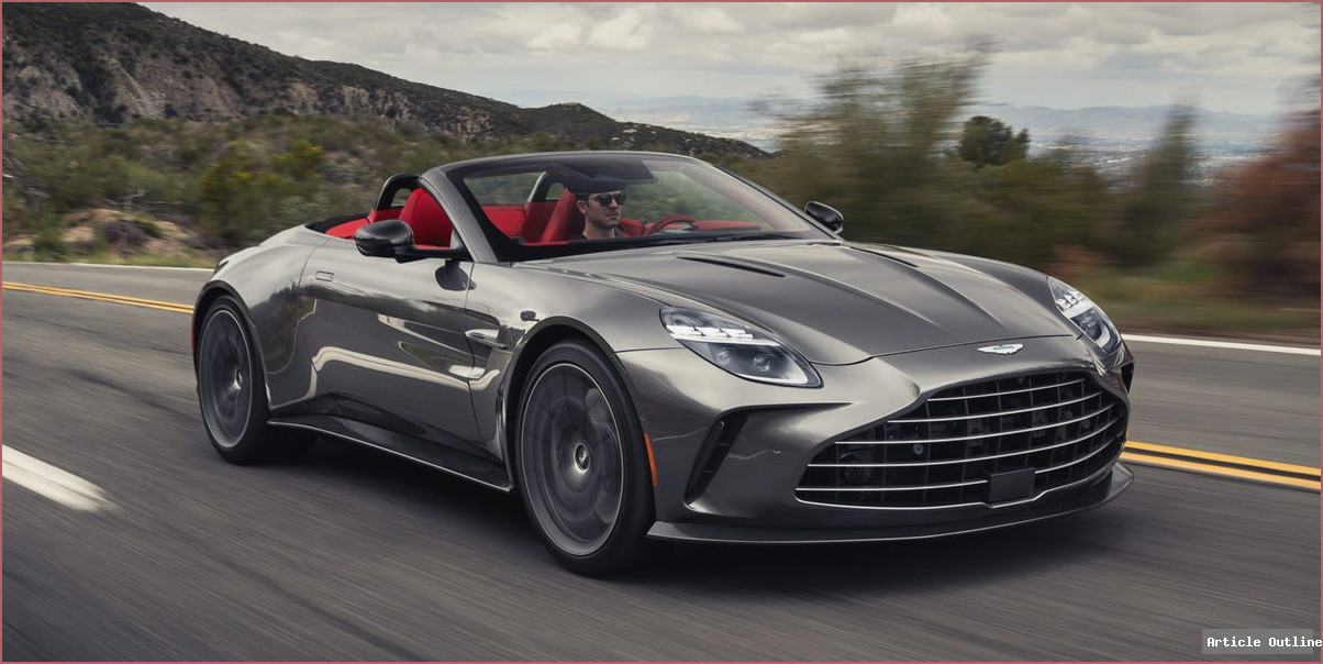 2026 Aston Martin Vantage front view