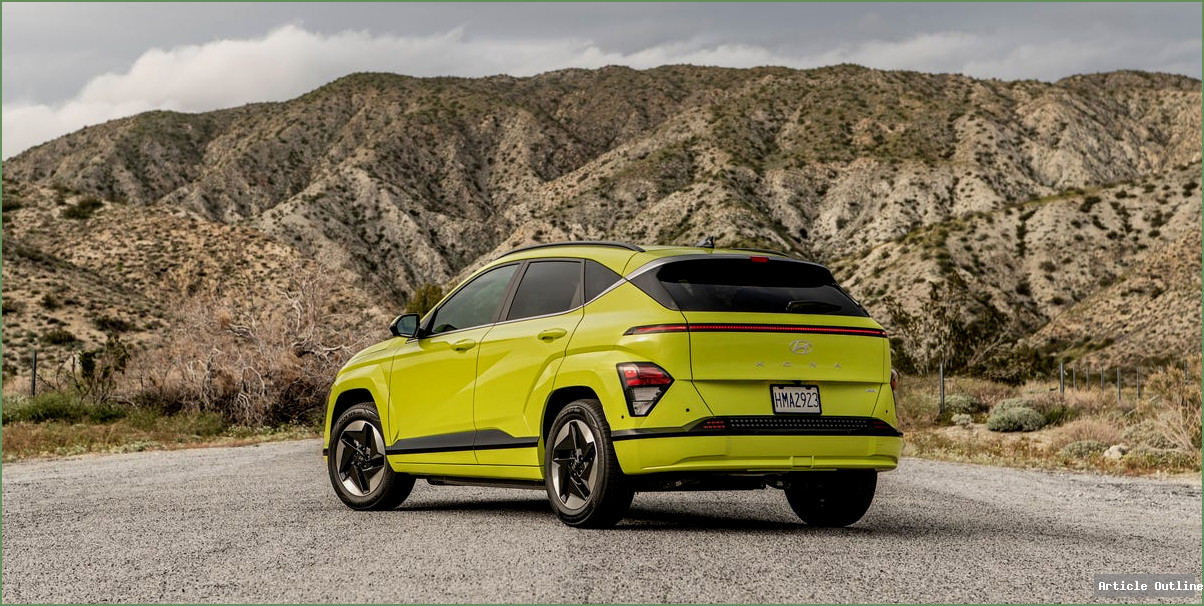 2025 Hyundai Kona Electric exterior view
