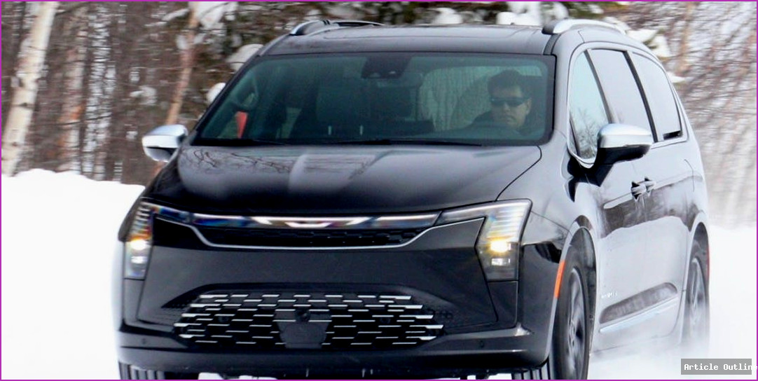 2027 Chrysler Pacifica front view