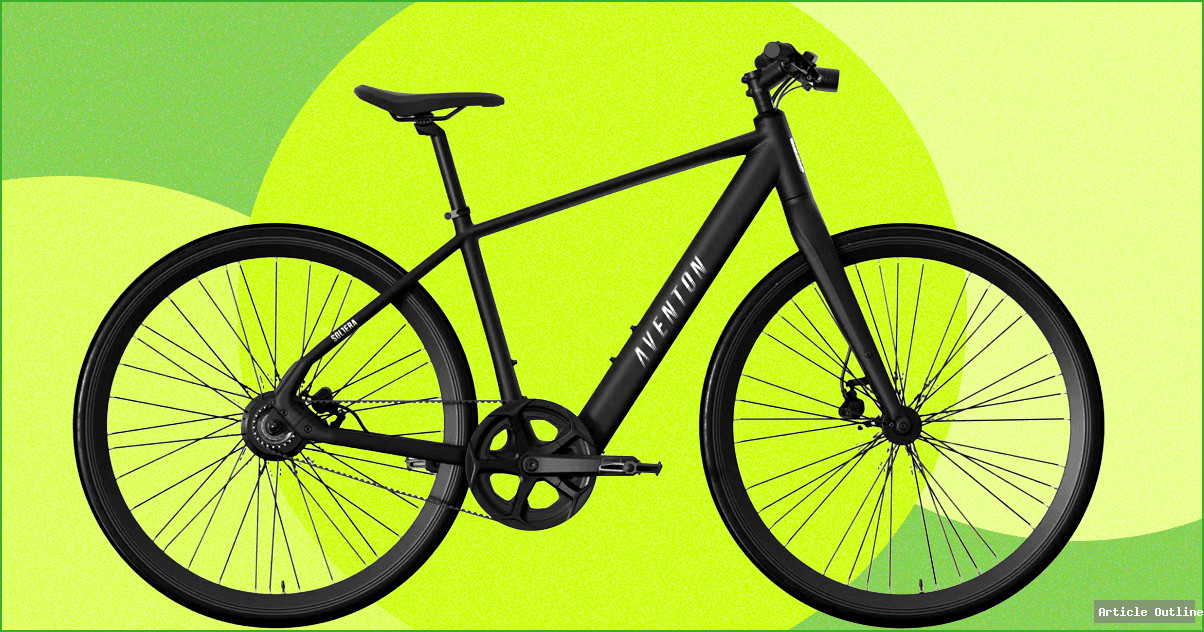 Aventon Soltera 3 Electric Bike in matte black