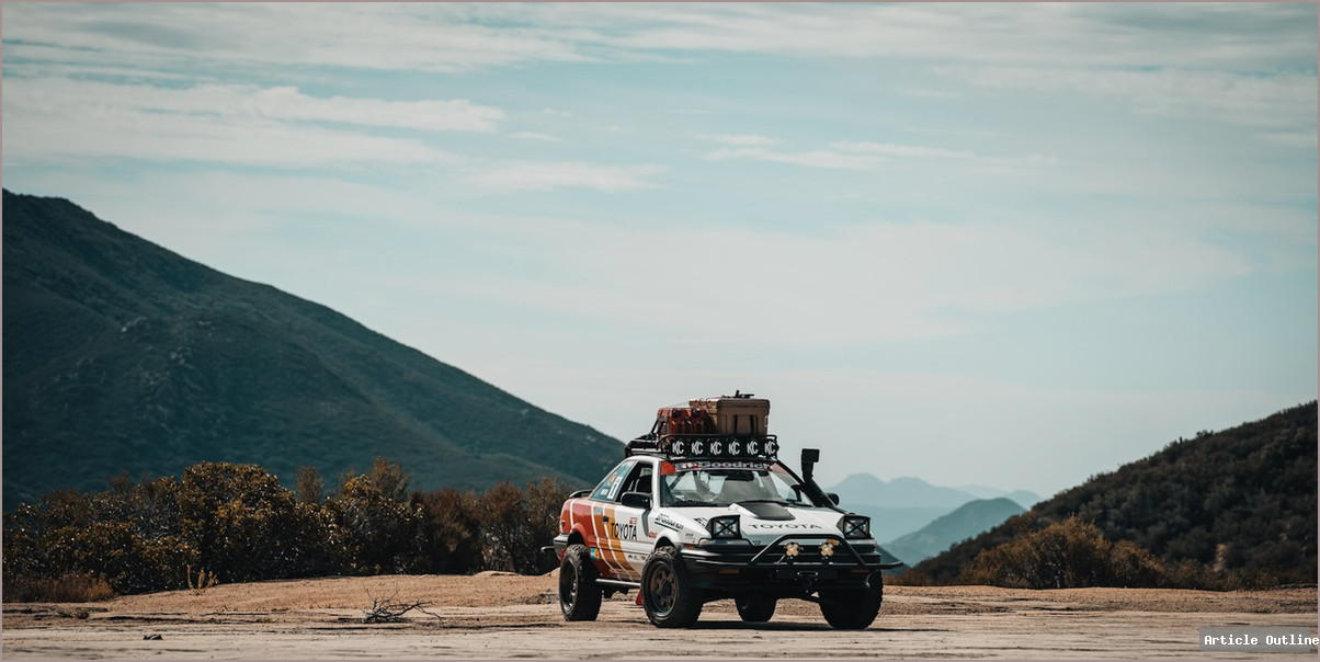 All-wheel-drive Toyota Corolla off-road SEMA build Randy Wimenta