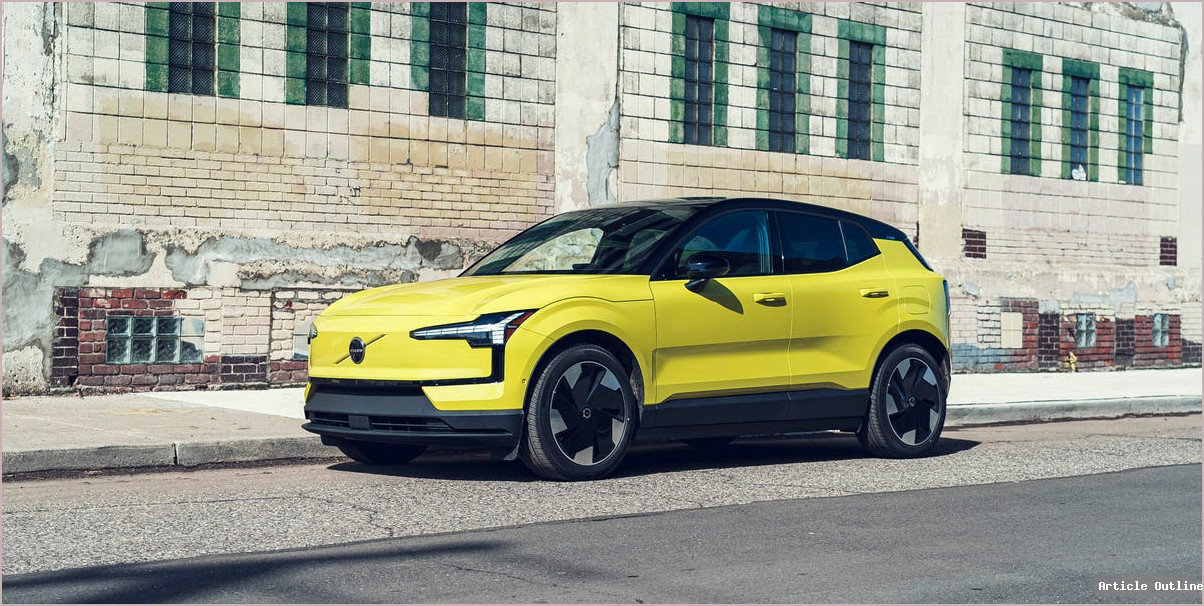 Volvo EX30 electric SUV discontinued in US