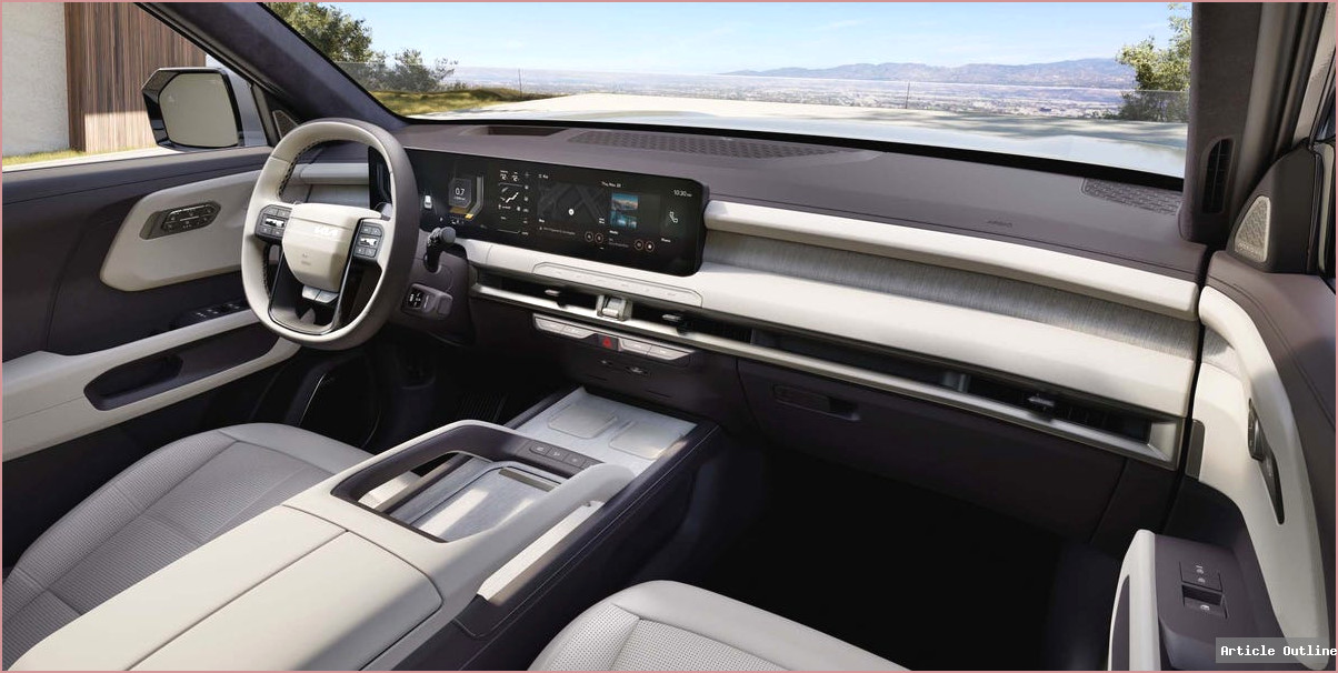 2027 Kia Telluride Hybrid interior dash view