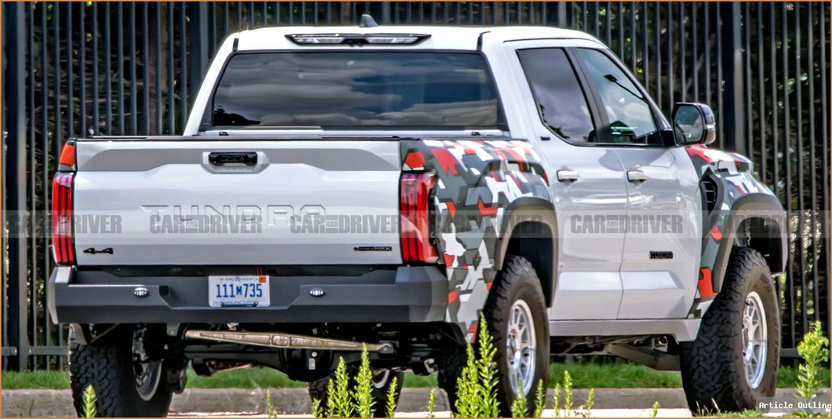 Toyota Tundra TRD Hammer prototype with off-road upgrades