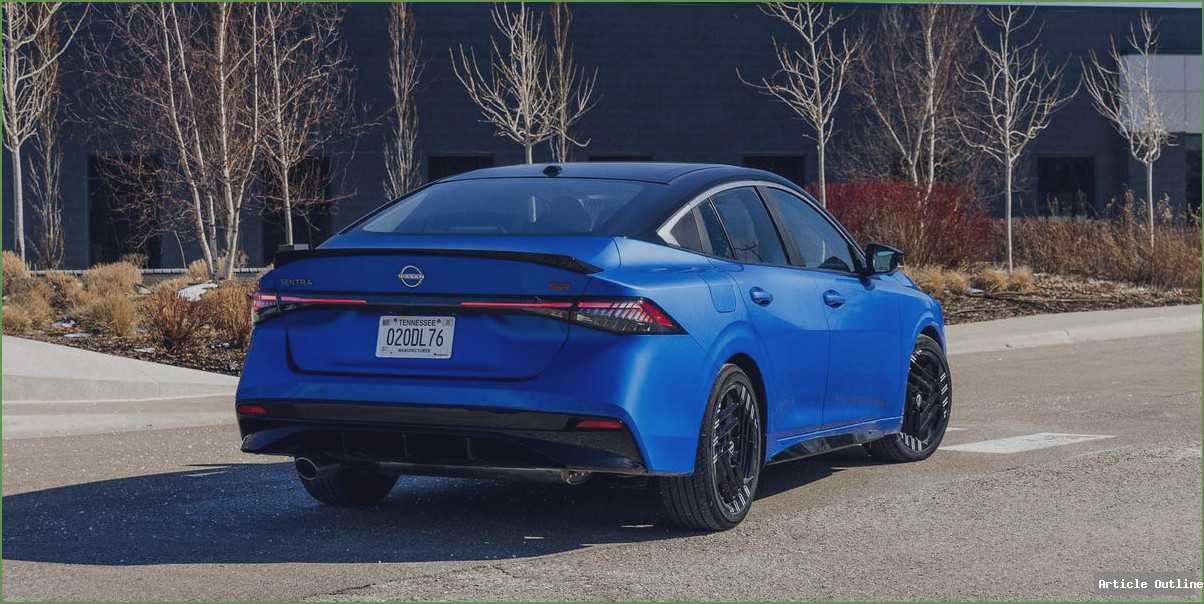 2026 Nissan Sentra SR exterior front view