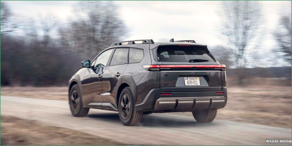 2026 Toyota bZ Woodland exterior front view