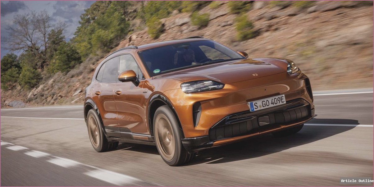 2026 Porsche Cayenne Electric exterior shot
