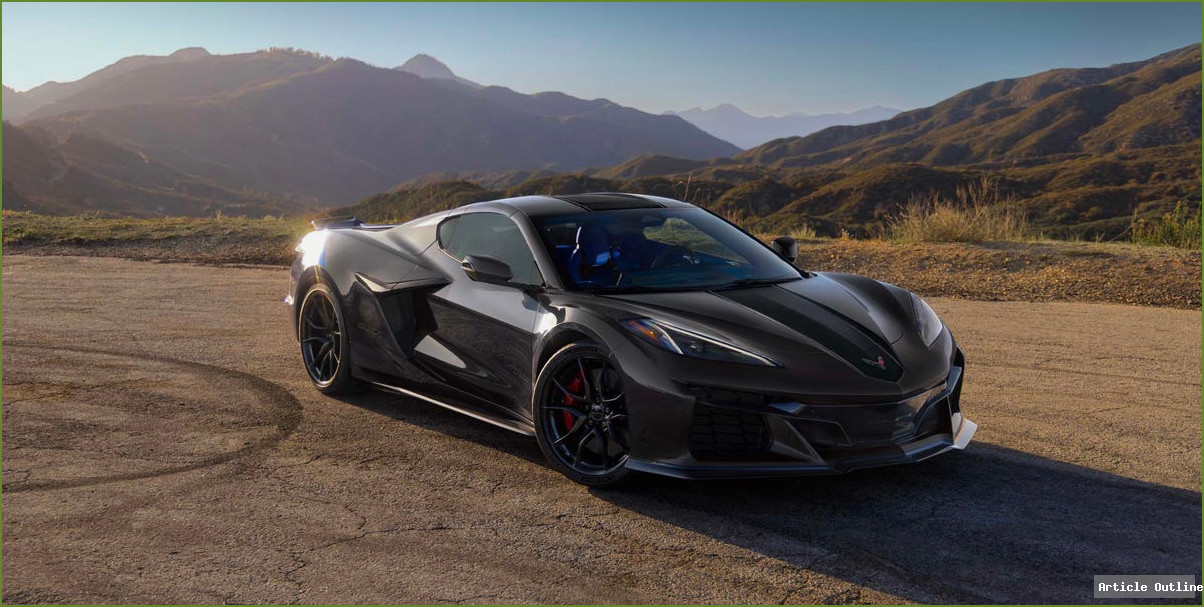 2027 Chevy Corvette Grand Sport X front view