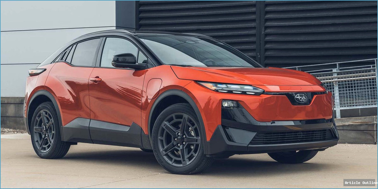 2026 Subaru Uncharted electric SUV front view