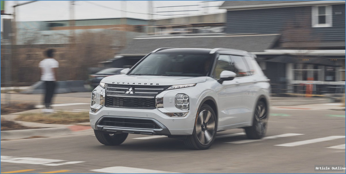 2026 Mitsubishi Outlander SEL exterior front view