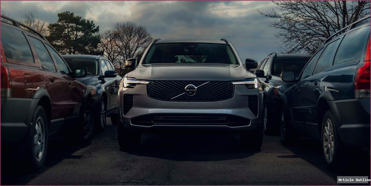 2026 Volvo XC90 B6 Ultra silver side view