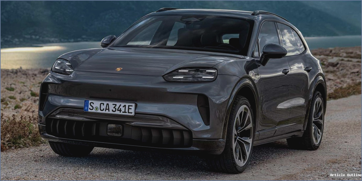 2026 Porsche Cayenne Electric exterior