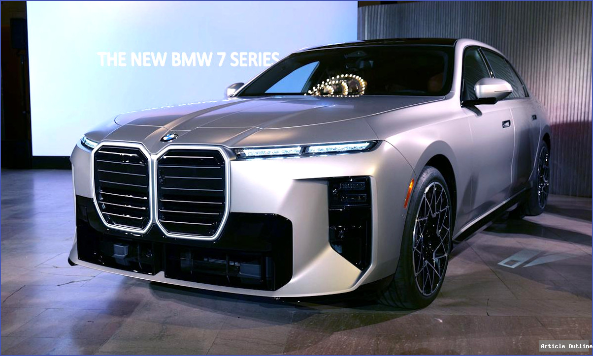 2027 BMW i7 luxury electric sedan