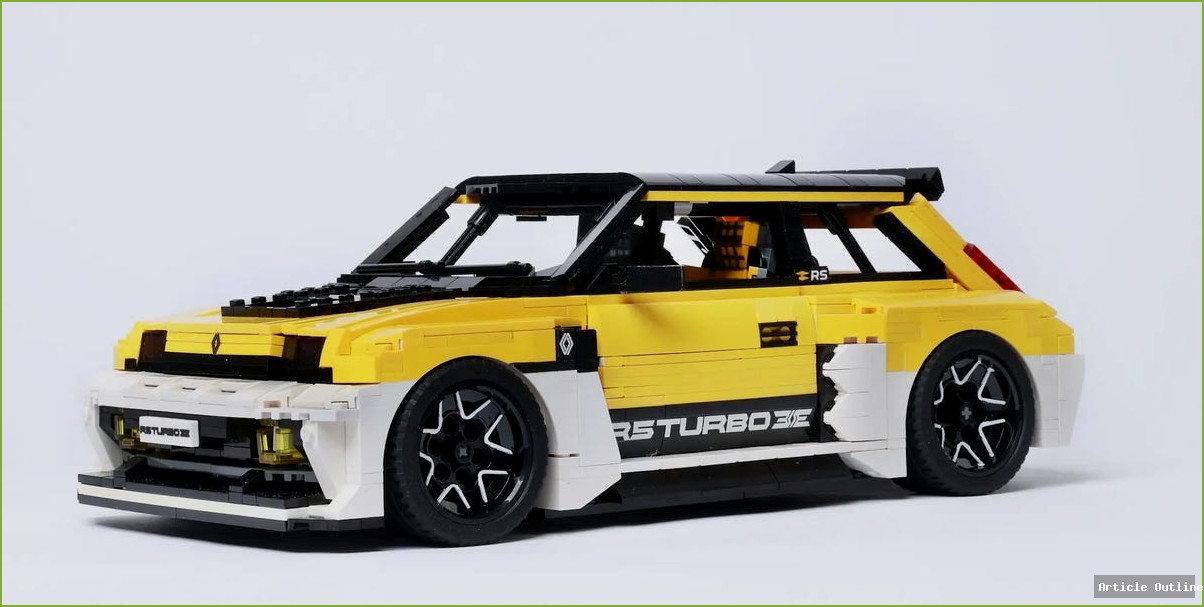 Renault R5 Turbo 3E LEGO Set