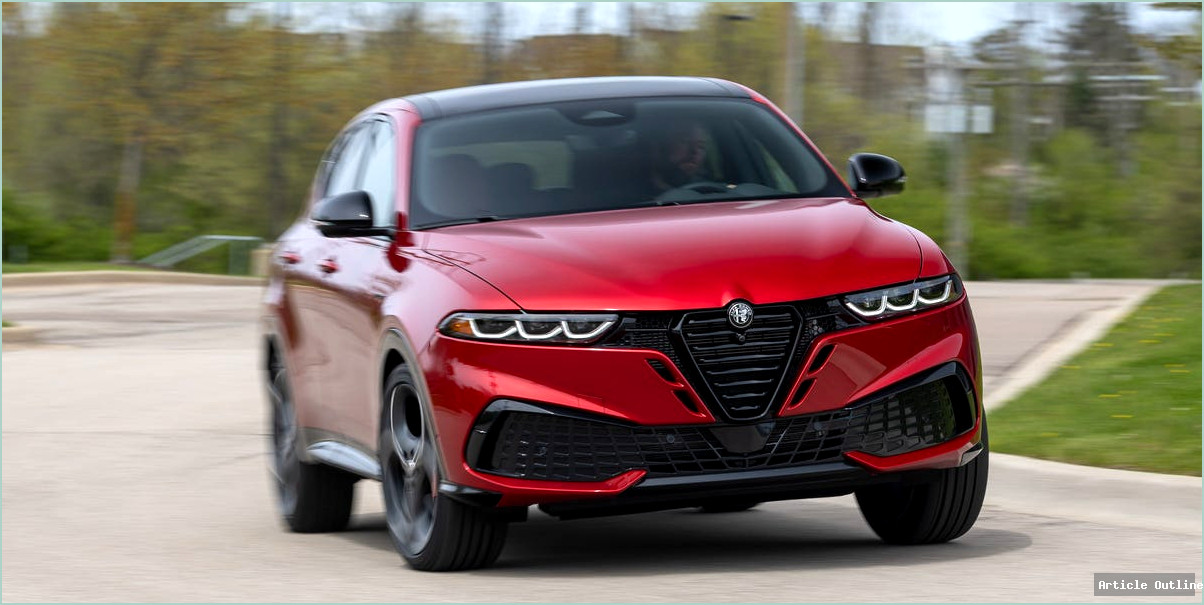 2026 Alfa Romeo Tonale exterior front three-quarter view