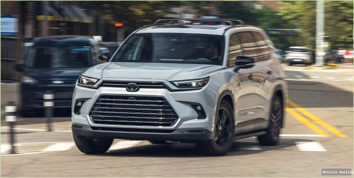 2027 Toyota Grand Highlander Hybrid exterior