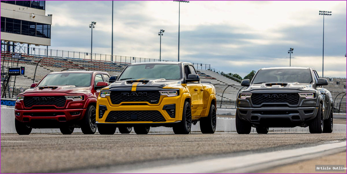 2027 Ram 1500 Rumble Bee SRT Street Truck Hellcat V-8