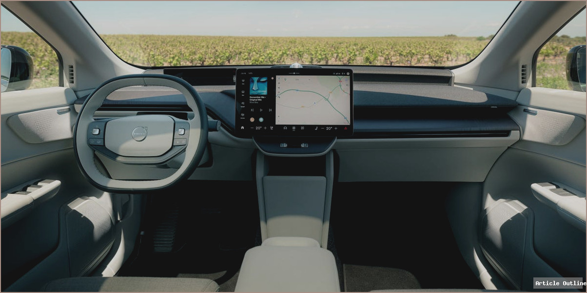 2027 Volvo EX60 Interior Dashboard