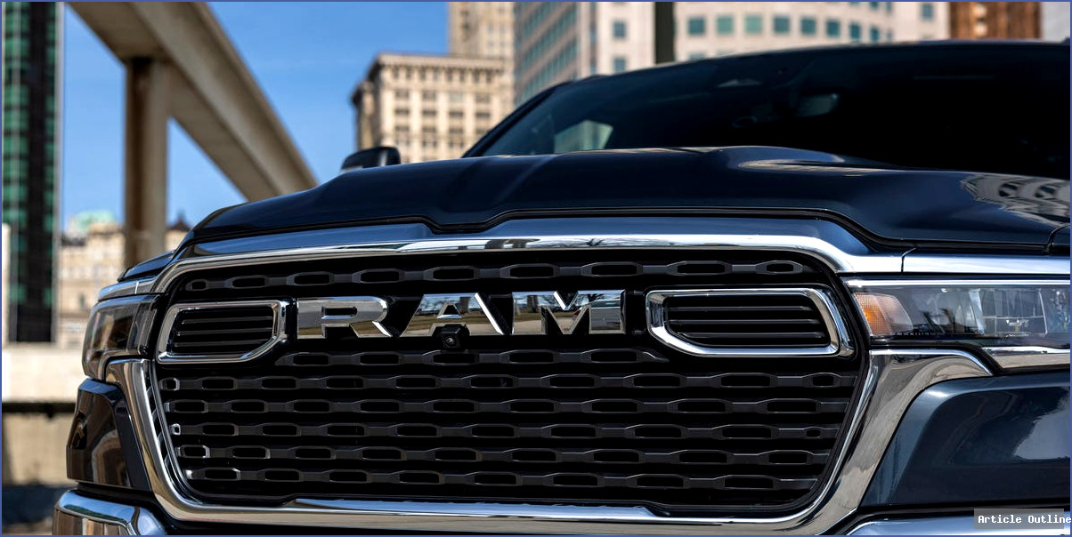 2028 Ram Ramcharger full-size SUV render